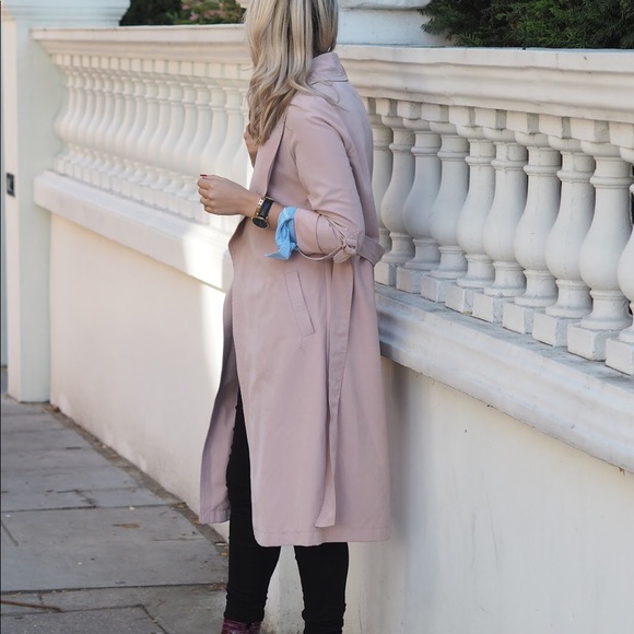 primark pink coat
